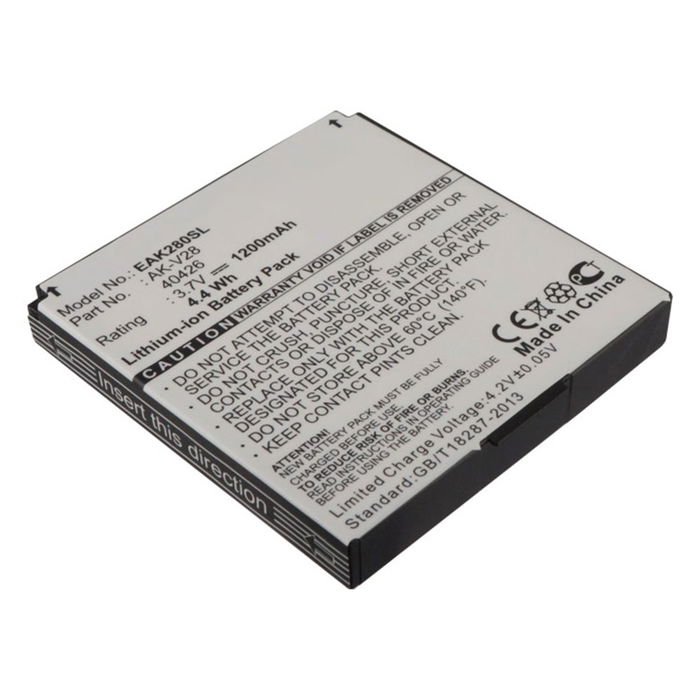 Akku für Emporia AK-V28 Ersatzakku 1200mAh, Batterie Handyakku