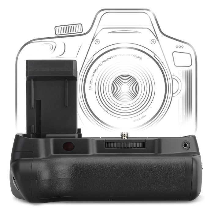 Canon BG-E10 Batteriegriff BG-E10 Akkugriff für LP-E10 - Vertical Battery Grip: Kameragriff mit Hochformat Auslöser