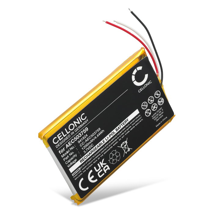 SteelSeries Arctis 7 Akku 1200mAh Ersatzakku Batterie von Cellonic