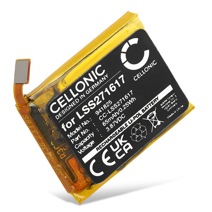 FitBit LSS271617 Akku 65mAh Ersatzakku Batterie von CELLONIC