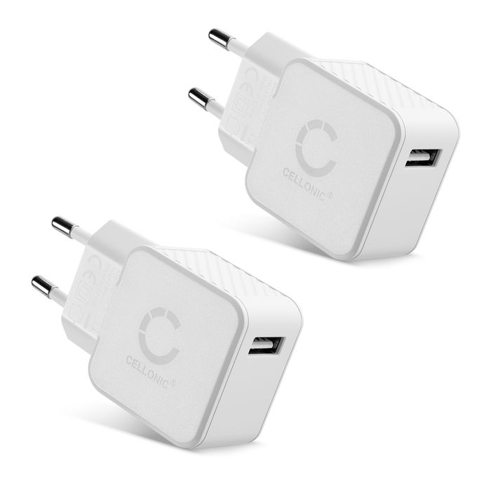 2x Samsung Galaxy A54 5G 1 Port USB Ladegerät Netzteil 2.4A Ladestecker Wandstecker