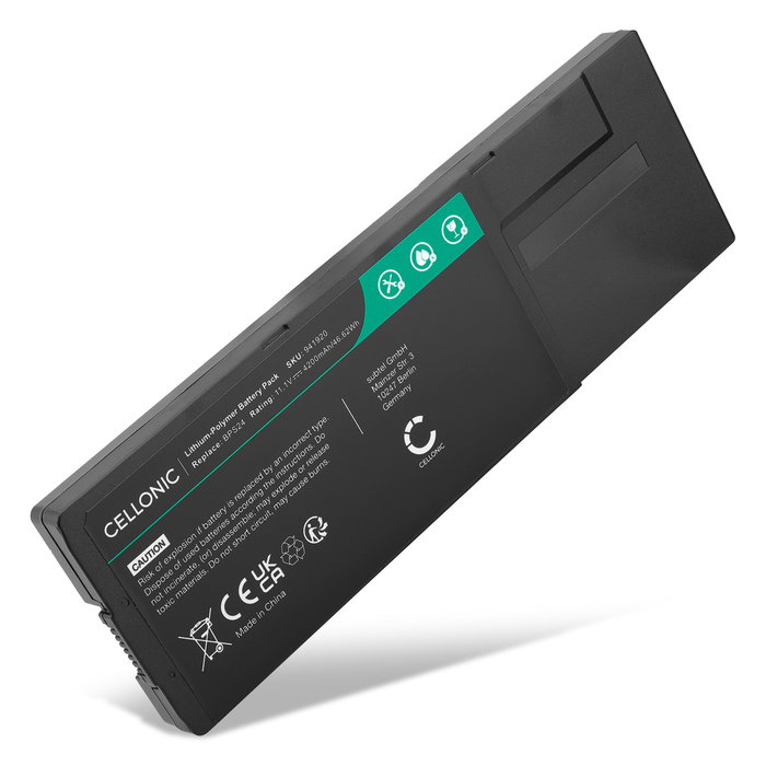 Sony VAIO SVS1311 Akku 4200mAh Ersatzakku Batterie von Cellonic