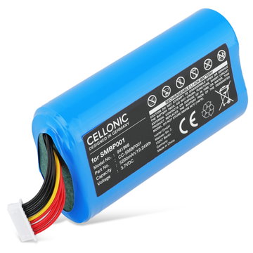 Akku für Sunmi V2, P1, V1s SMBP001, SM-INR18650M26-1S2P (5200mAh, 3.7v) von CELLONIC
