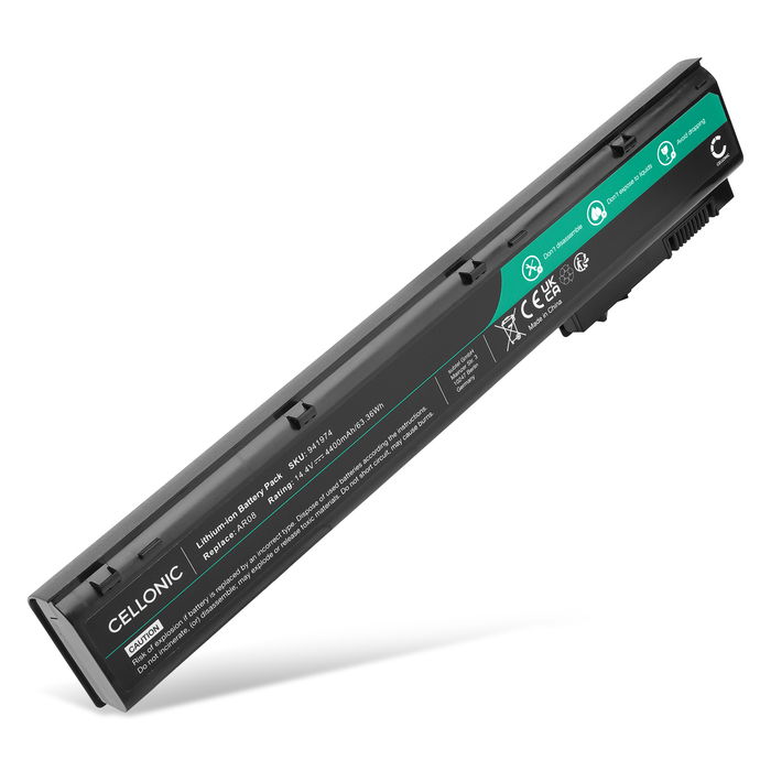 HP AR08XL Akku 4400mAh Ersatzakku Batterie von Cellonic