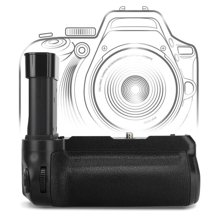 Nikon Z6 II Batteriegriff BG-E10 Akkugriff für EN-EL15 - Vertical Battery Grip: Kameragriff mit Hochformat Auslöser