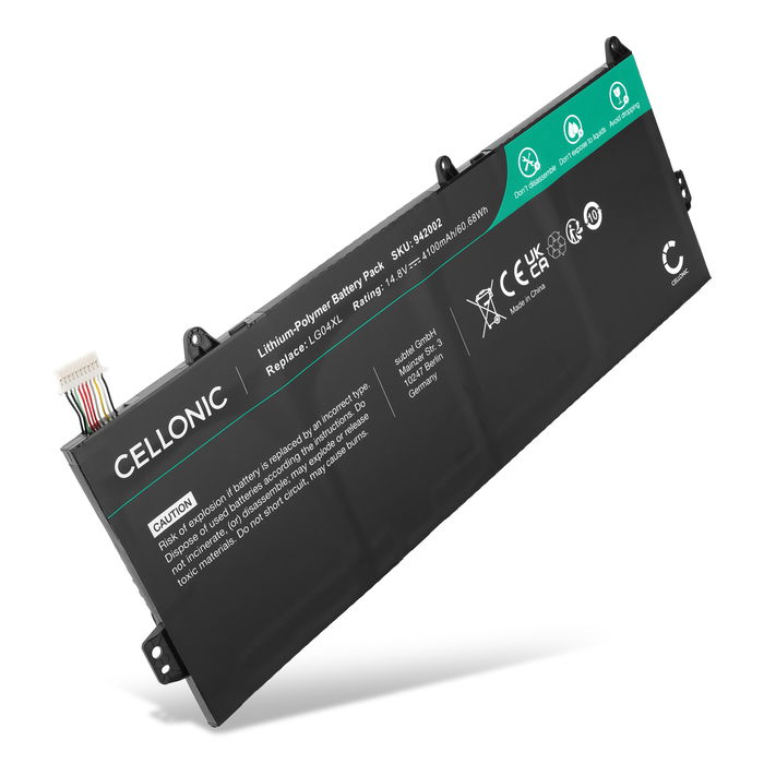 HP L32654-005 Akku 4100mAh Ersatzakku Batterie von Cellonic
