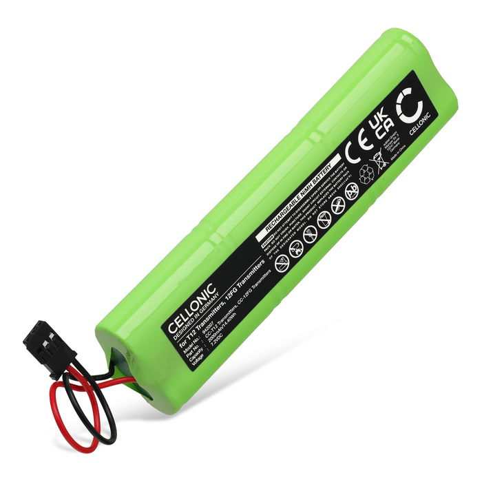 Futaba 12FG Transmitters Akku 2000mAh Ersatzakku Batterie von Cellonic