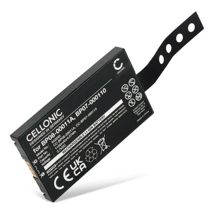 Datalogic Memor X3 Akku 1100mAh Ersatzakku Batterie von Cellonic