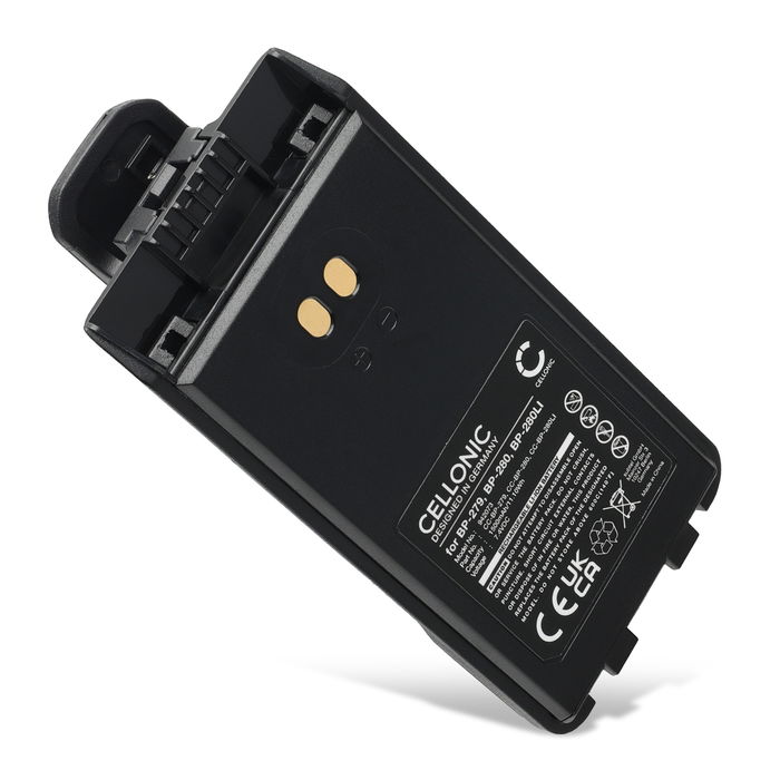 Icom BP-280 Akku 1500 mAh Ersatzakku Batterie von Cellonic