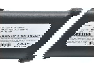 7.4V Symbol 21-61261-01 Ersatz Akku für Symbol MC9190, MC9000, MC9050, MC9060, MC9060-G, MC909, MC9090, MC9097, MC909X-K Ersatzakku 2200mAh, MDE Barcode Scanner Zusatzakku