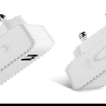 Schnelles Laden USB 1 Fach-Ladegerät: Ladeadapter für iPhone 15, iphone 14, Samsung 23, Huawei, Xiaomi, Handy, Smartphone, Tablet, Lautsprecher, kopfhörer uvm - mit 2.4A 12W - Weiß