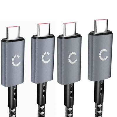 USB C Type C auf USB C Type C Kabel für Apple iPhone 17, 16, 17 Pro Max, 16 Pro, 16 Pro Max, 17 Pro, 16e, 16 Plus, iPad Air 4 (2020) - A2072, Air 4 (2020) - A2316, Air 4 (2020) - A2324, Air 4 (2020) - A2325 LG Velvet Samsung Galaxy S25 Ultra, S25, S23, S2