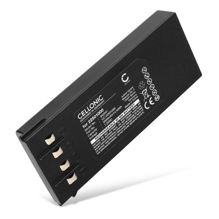 NBB Nano Funkfernsteuerungen Akku 2000mAh Ersatzakku Batterie von Cellonic