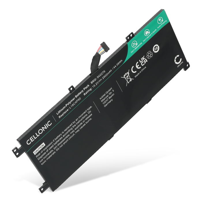 Lenovo L18M4P90 Akku 2900mAh Ersatzakku Batterie von Cellonic