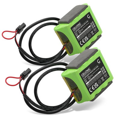 2x 865103 Ersatz Akku für Velux Integra Solar / KSX 100K Ersatzakku - Zusatzakku 2000mAh, Batterie