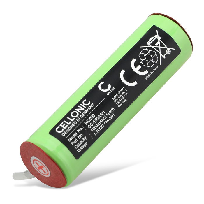 Braun Micron Vario 5564 Akku 1800mAh Ersatzakku Batterie von Cellonic