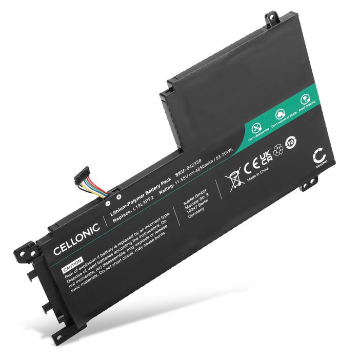 Lenovo Ideapad 5 15ALC05 Akku 4650mAh Ersatzakku Batterie von Cellonic