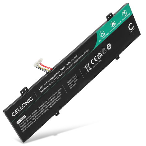 Akku für ASUS VivoBook Flip TP412FA, TP412U, TP412FA | ASUS C31N1733, C31PIJ1, 0B200-02970000 Laptop - 3600mAh 11.4V