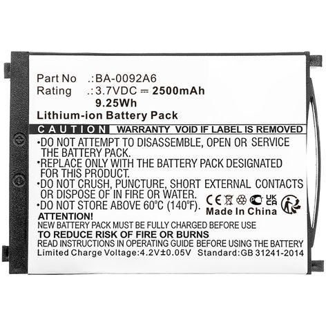 Akku für Cipherlab RS31 2500mAh von CELLONIC