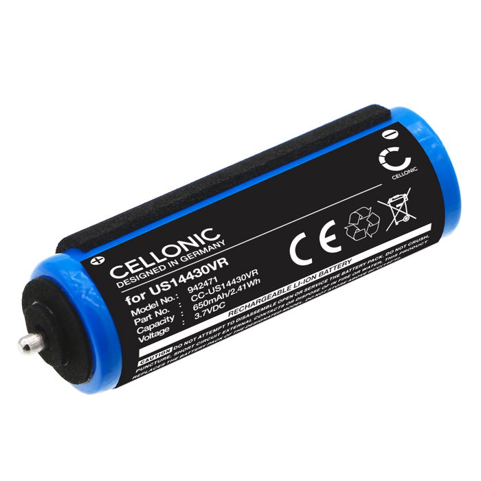 Panasonic EW-DL82 Akku 650mAh Ersatzakku Batterie von Cellonic