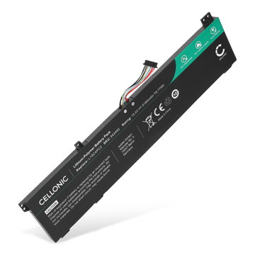 Akku für Lenovo Legion 7, 7 15IMH05, 7 15IMHg05, 7 15IMH05H, Legion 5, 5 17ARH05H, Lenovo L19C4PC2, L19M4PC2, L19C4PC1 Laptop - 5180mAh 15.4V von CELLONIC