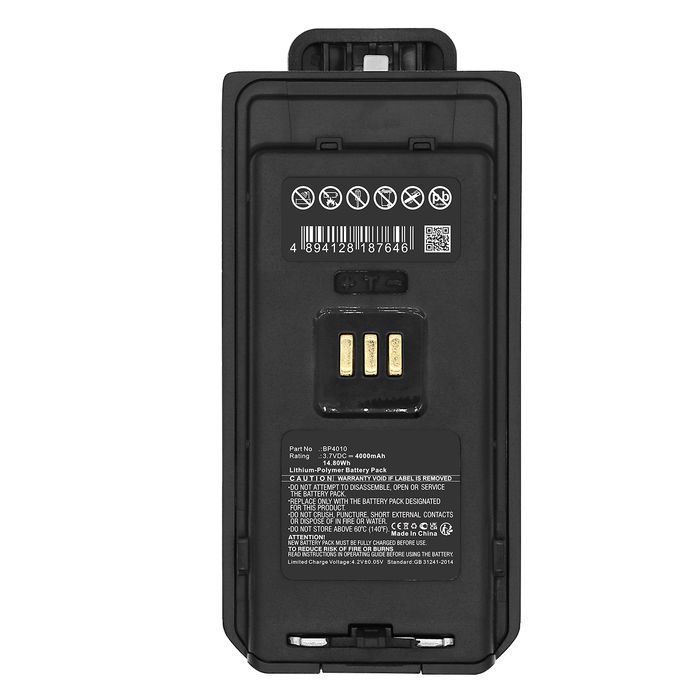 Hytera BP4010 Akku 4000mAh Ersatzakku Batterie von Cellonic