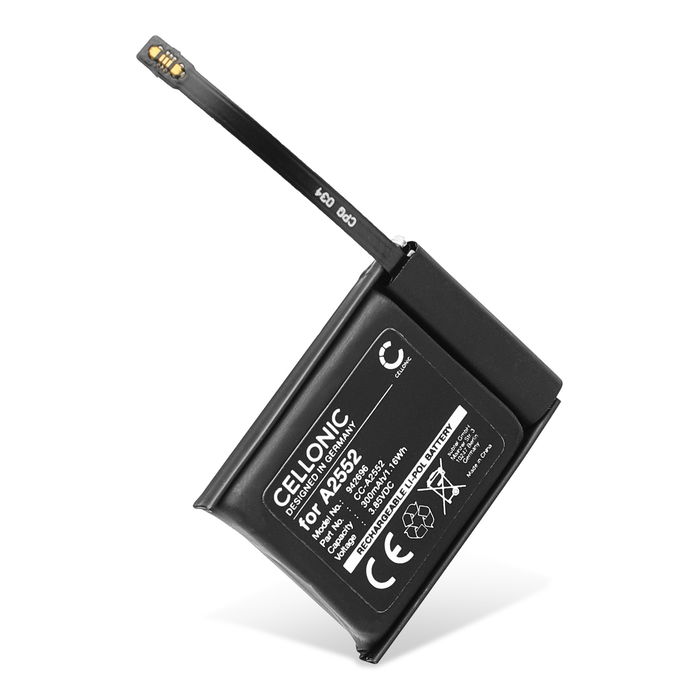 Apple Watch 7 - 45mm Akku 300mAh Ersatzakku Batterie von Cellonic