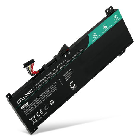 Akku für Lenovo Legion 5 15ACH6H, Ideapad Gaming 3 15ACH6, Legion 5 15ITH6H, 15ACH6, 15ACH6A, 15ITH6, 5B11B48819, L20C4PC0, L20M4PC0, L20D4PC0 Laptop - 3750mAh 15.4V