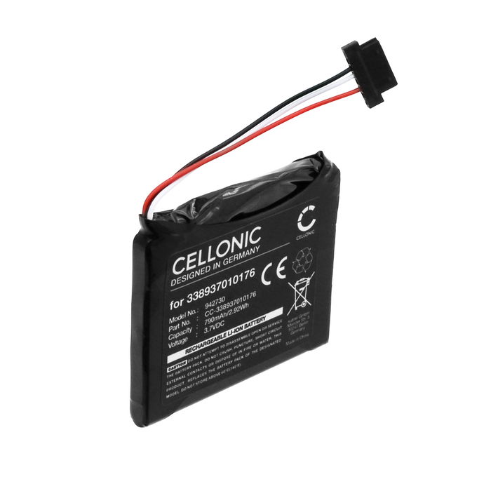 Akku für Pioneer AVIC-F, AVIC-U, AVIC-F320BT / F310BT / F220 / F3210BT, AVIC-U220 790mAh / 2.92Wh von CELLONIC