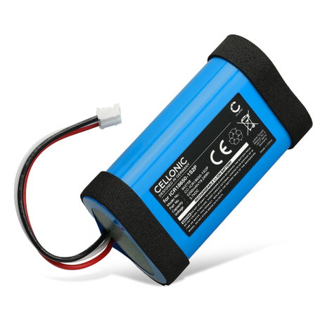 Battery for Philips BT6000 ICR18650-1S2P (5200mAh, 3.7V) from CELLONIC