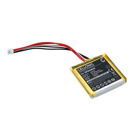 Battery for Ultimate Ears Wonderboom 2, 1 SP944643 (2100mAh, 3.8V) from CELLONIC