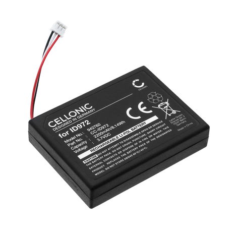 Battery for Panasonic KX-HN1032W; KX-HN3001; KX-HN3051 ID972 (2200mAh, 3.7V) from CELLONIC