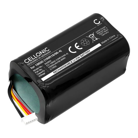 Battery for Eufy eufyCam 2 Pro 18650 (1INR19/66-4) (10400mAh, 3.7V) from CELLONIC