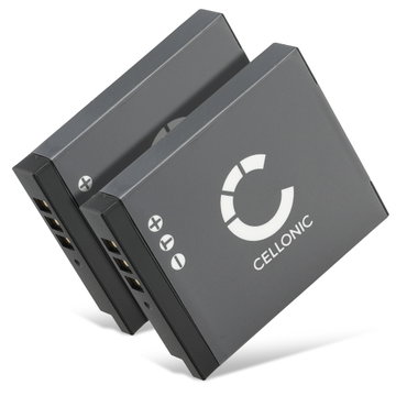 2x Akku für Kodak PIXPRO WPZ2 LB-015 (750mAh, 3.7V) von CELLONIC