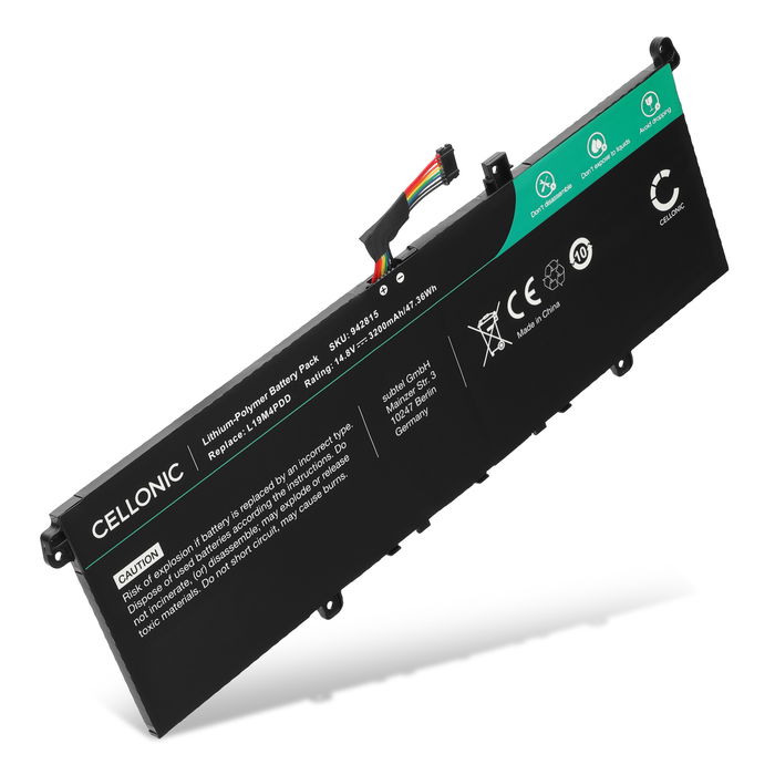 Lenovo ThinkBook 13s G2 ITL Akku 3200mAh Ersatzakku Batterie von Cellonic