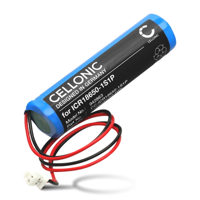 Battery for Internorm I-TEC Smart Window 32482 ICR18650-1S1P (3350mAh, 3.7V) from CELLONIC