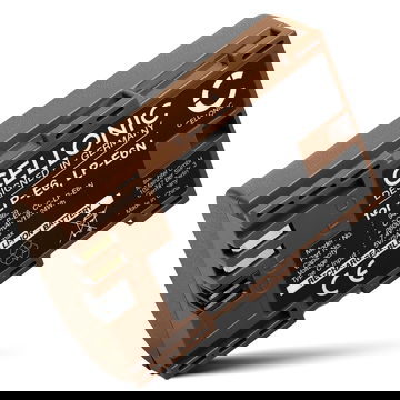 Akku für Canon EOS 80D, 70D, 60D, 7D, 6D, 5DS, EOS 5D Mark IV, III, II TLP-E6P (2600mAh, 7.4V) von CELLONIC