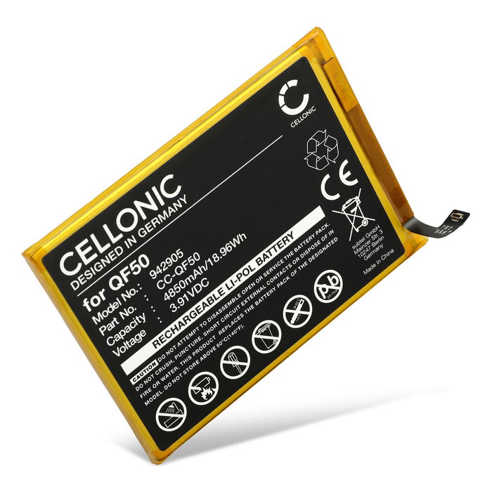 Motorola Moto G34 Akku 4850mAh Ersatzakku Batterie von Cellonic