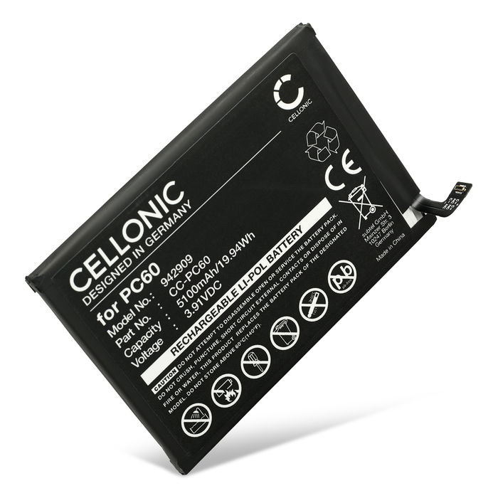 Motorola Moto G54 Akku 5100mAh Ersatzakku Batterie von Cellonic