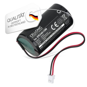 Akku für Visonic MCS-710, MCS-720, MCS-730 - ER34615M/W200, 0-9912-K 14500mAh von CELLONIC