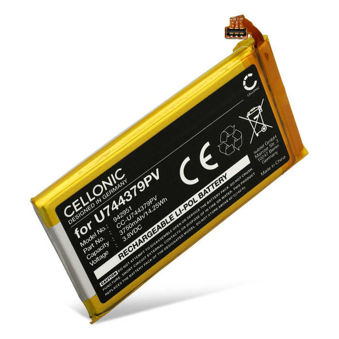 Akku für SkyGolf SkyCaddie SX400 3750mAh von CELLONIC