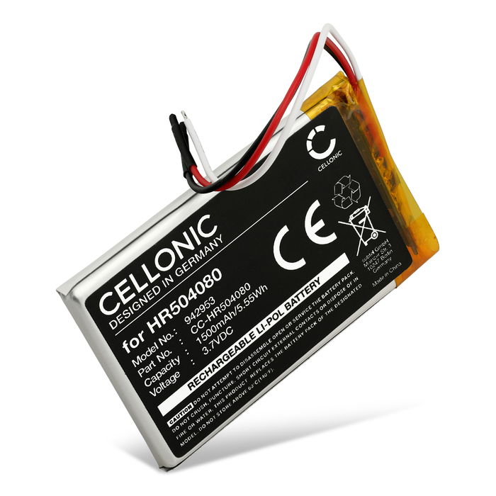 Battery for Navitel MS700, Serioux UPQ700, Serioux URBAN PILOT UPQ700 1500mAh from CELLONIC