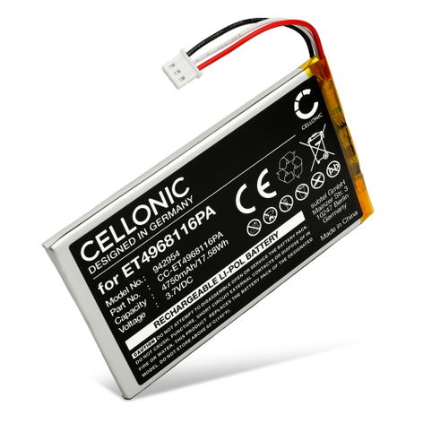 Akku für Voice Caddie Swing Caddie SC300 / SC300 Tragbarer Golf Abschlagmonitor 4750mAh von CELLONIC