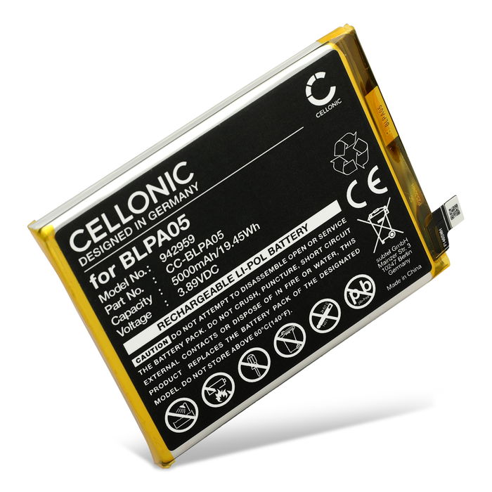 Akku BLPA05 für Oppo Reno10 5G, CPH2531 - 5000mAh von CELLONIC