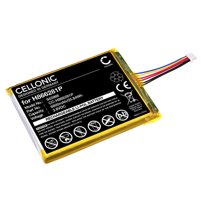 Battery for EZVIZ DP1, DP1C, DP1S 6800mAh from CELLONIC