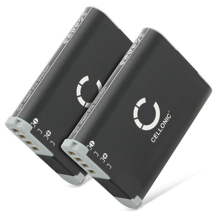 2x Canon Legria Mini X Akku 1900mAh Ersatzakku Batterie von Cellonic