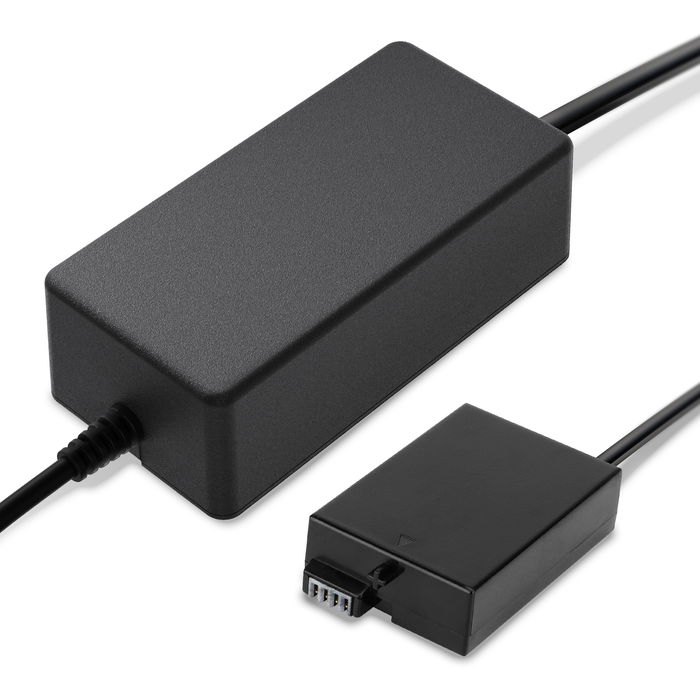 Canon EOS 600D Netzteil ACK-E8 (CA-PS700 + DR-E8) Kamera u. Camcorder ca. 3m + Akku Dummy DC Kuppler Netzadapter Stromkabel Gleichstromkuppler Koppler