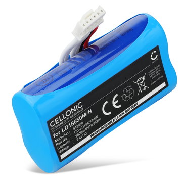 Akku für Ingenico AXIUM DX4000, AXIUM DX8000, AXIUM DX8002, Landi A8s 2600mAh von CELLONIC