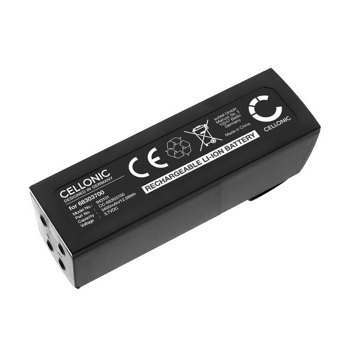 Battery for Hetronic ERGO-S - 68303700 (3400mAh) Replacement battery