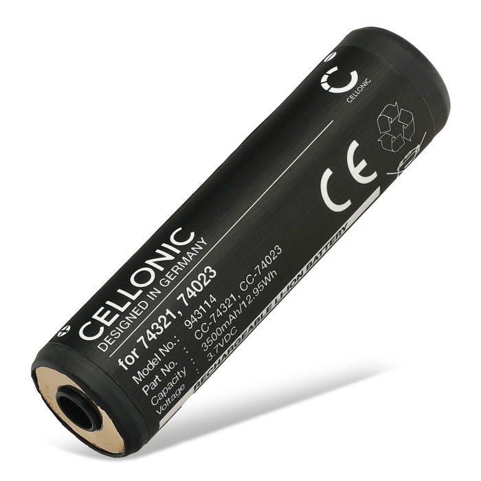 Akku für Streamlight Jr LED, ProTac HL USB, Strion (2020), Strion DS HL, Strion DS HPL, Strion HPL, Strion LED 3500mAh von CELLONIC